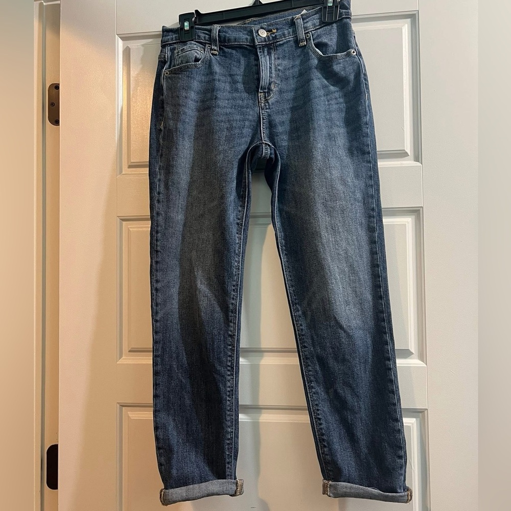 Old Navy boyfriend Jeans, worn once maybe size 2